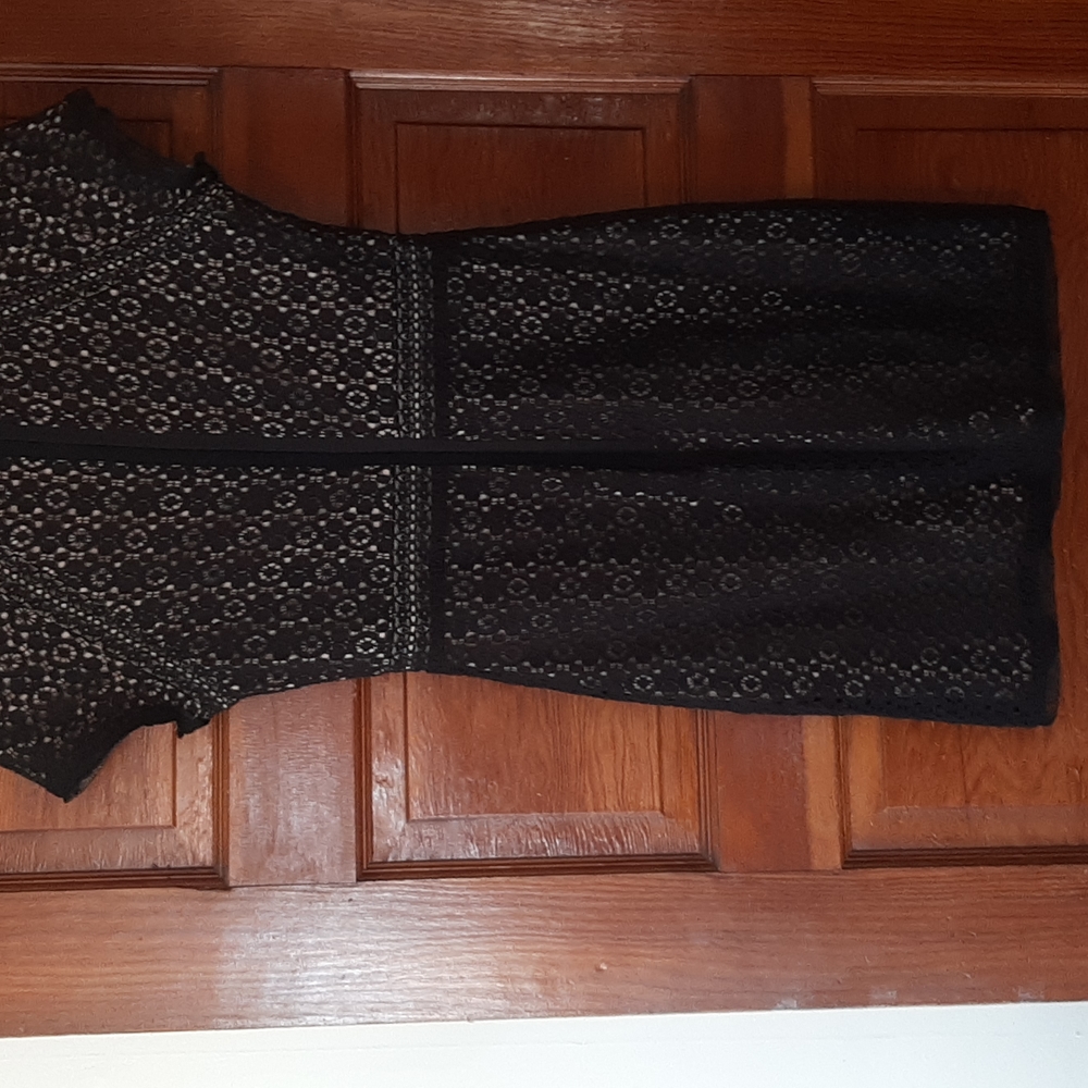 Max & Cleo Chloe Little Black Lace Dress - Picture 3 of 13